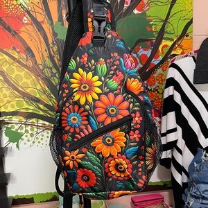 Floral Sling Bag